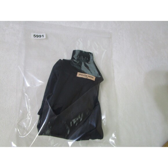 Cha Cha Vents Womens Tank Top Blouse Size S Black - Picture 11 of 11